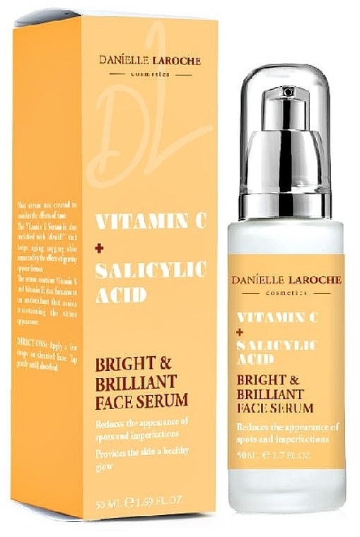 Сироватка для обличчя з вітаміном С і саліциловою кислотою - Danielle Laroche Cosmetics Vitamin C + Salicylic Acid — фото N1