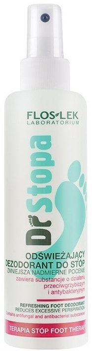Дезодорант для ног освежающий - Floslek Dr Stopa Foot Therapy Refreshing Foot Deodorant — фото N1