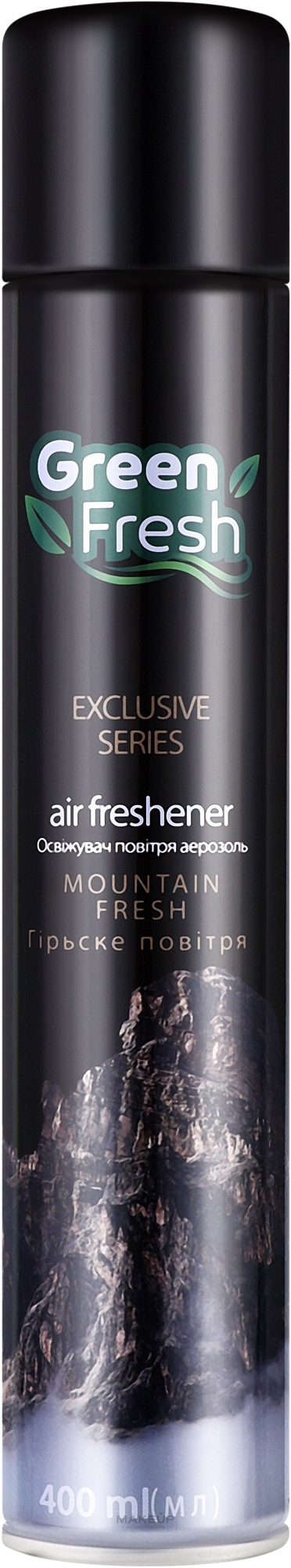 Освіжувач повітря "Гірська свіжість" - Green Fresh Air Freshener Mountain Fresh — фото 400ml