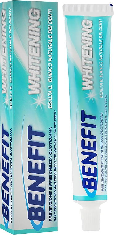 Зубна паста відбілювальна - Mil Mil Benefit — фото N1