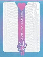 Парфумерія, косметика Дизайнерські наклейки для нігтів "Foil 0076" - StickersSpace 