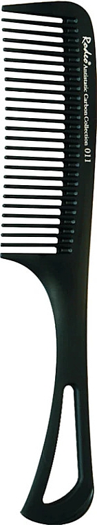 Гребень для волос, 011 - Rodeo Antistatic Carbon Comb Collection — фото N1