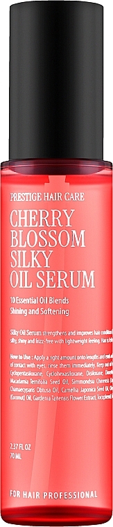 Сыворотка для волос - Curly Shyll Cherry Blossom Silky Oil Serum — фото N1