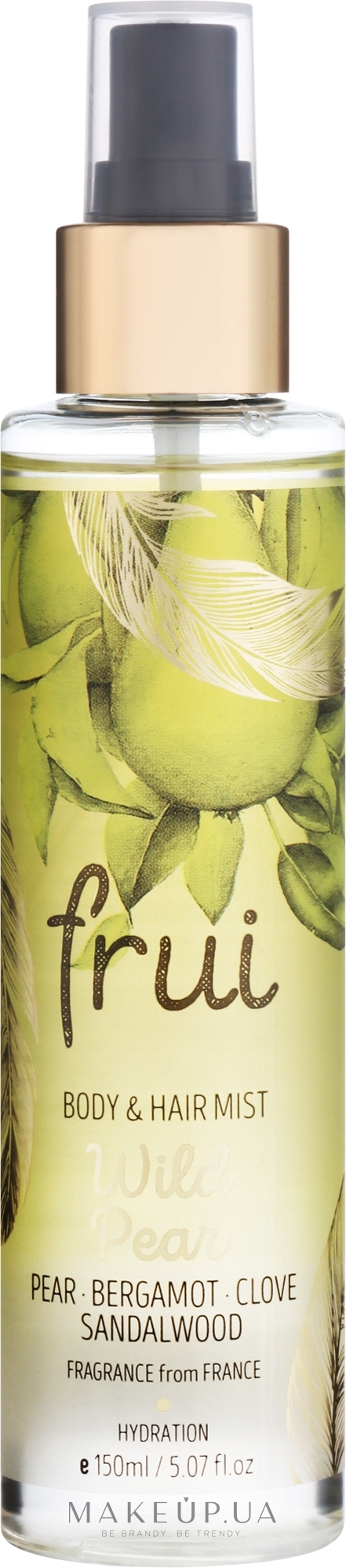 Парфюмированный спрей для волос и тела - Frui Wild Pear Body Mist — фото 150ml