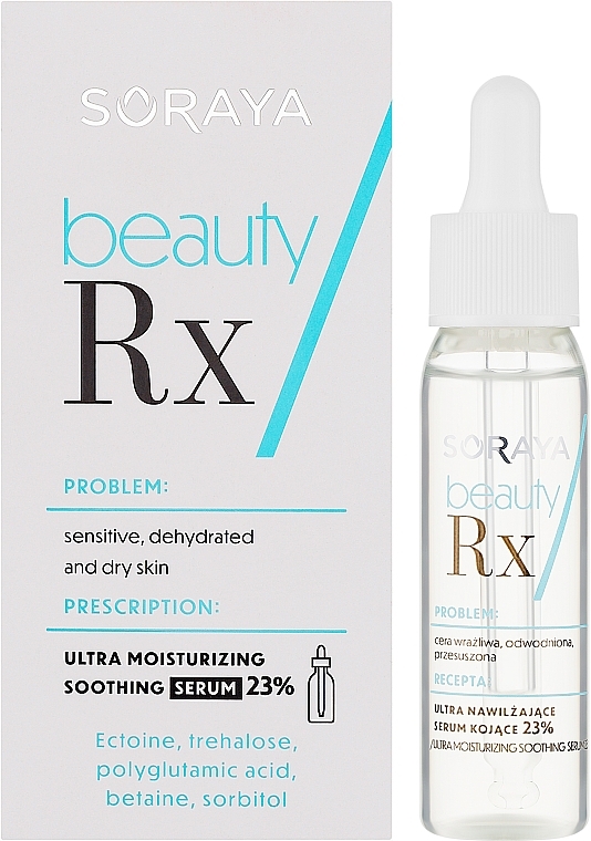 Сироватка ультразволожуюча заспокійлива - Soraya Beauty Rx — фото N2