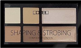 Духи, Парфюмерия, косметика Палетка для контуринга - LAMEL Make Up Shaping & Strobing Contour Kit