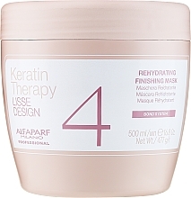 Зволожувальна маска для волосся - Alfaparf Lisse Design Keratin Therapy Rehydrating Mask — фото N7