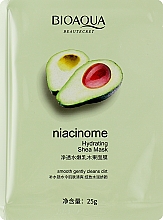 Духи, Парфюмерия, косметика Маска для лица с экстрактом авокадо - BioAqua Avocado Niacinome Face Mask