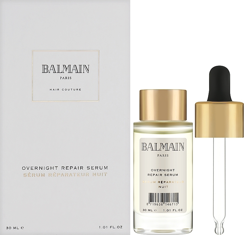 Сыворотка для восстановления волос - Balmain Paris Hair Couture Overnight Repair Serum — фото N2