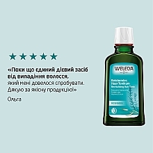 УЦЕНКА Тоник-стимулятор при потере волос с экстрактом розмарина - Weleda Revitalising Hair Tonic With Rosemary * — фото N6