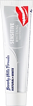 Парфумерія, косметика Відбілювальна зубна паста для чутливих зубів - Beverly Hills Formula Natural White Sensitive Whitening Toothpaste