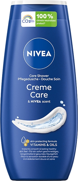 Набор - NIVEA Creme Care (h/cr/100ml + sh/gel/250ml + deo/50ml + b/milk/250ml) — фото N4