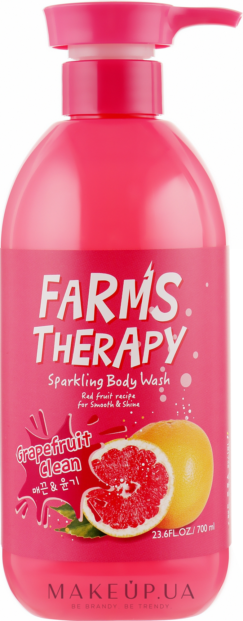 Гель для душа "Грейпфрут" - Farms Therapy Sparkling Body Wash Grapefruit — фото 700ml
