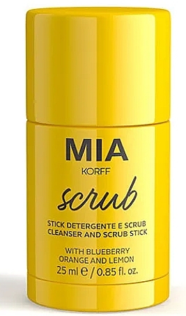 Очищувальний скраб-стік для обличчя - Korff MIA Stick Face Cleansing Scrub — фото N1