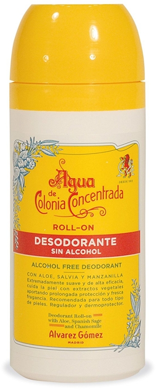 Alvarez Gomez Agua De Colonia Concentrada - Роликовый дезодорант — фото N1
