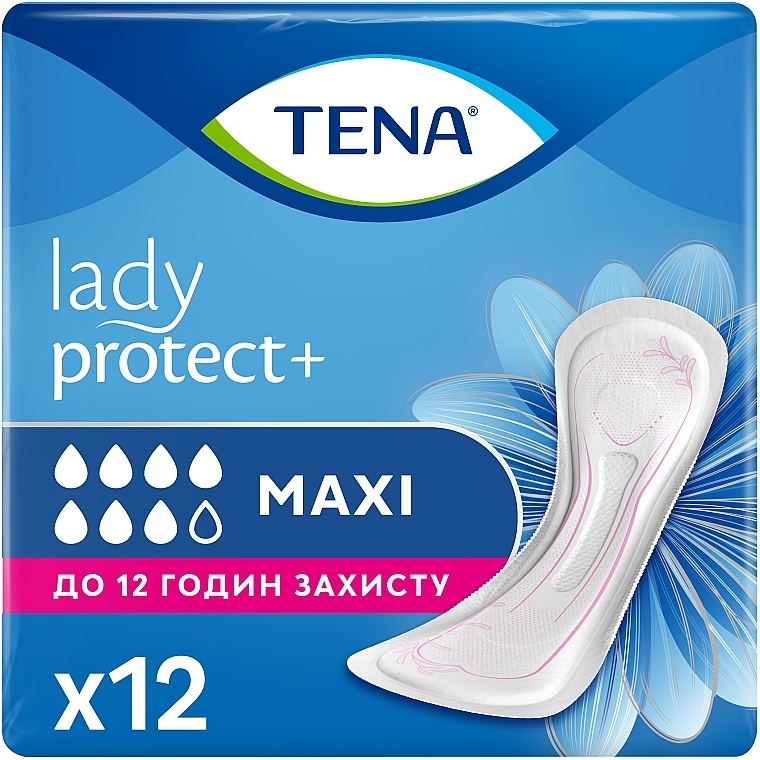 Урологические прокладки TENA Lady Maxi, 12 шт. - TENA