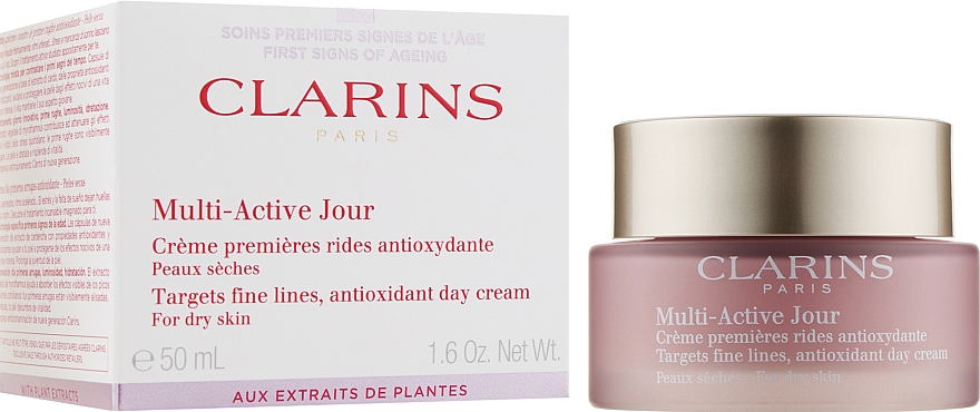 Дневной крем - Clarins Multi-Active Day Cream For Dry Skin — фото N2