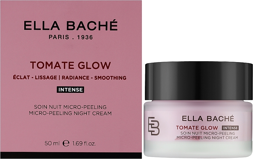Микро-пилинг ночной крем - Ella Bache Tomate Glow Micro-Peeling Night Cream — фото N2