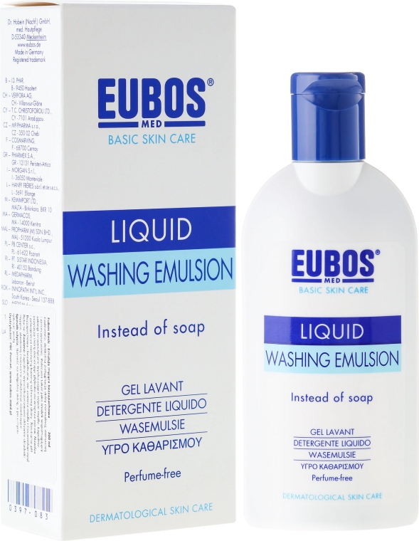 Емульсія для душу - Eubos Med Basic Skin Care Liquid Washing Emulsion — фото N1