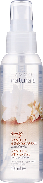 Лосьон-спрей для тела "Ароматная ваниль и сандаловое дерево" - Avon — фото N1