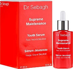 Высококонцентрированная сыворотка молодости для лица - Dr Sebagh Supreme Maintenance Youth Serum — фото N1