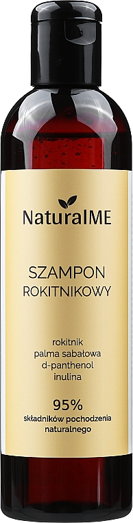 Натуральний шампунь для жирного волосся, схильного до випадання - NaturalME Shampoo — фото N1