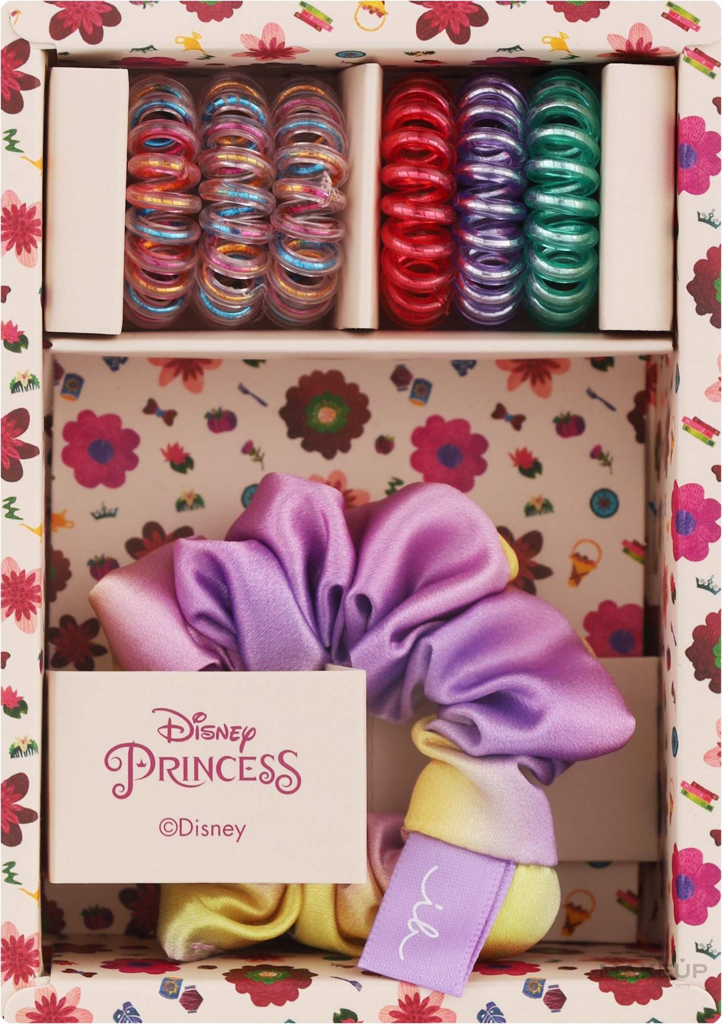 Набір резинок для волосся, 7 шт. - Invisibobble Kids Disney The Princesses Set — фото 7шт