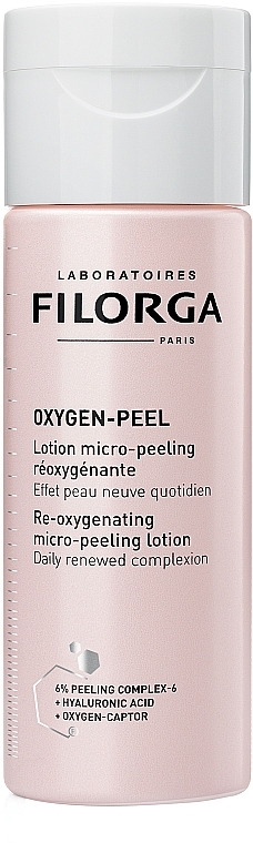 Кислородный очищающий лосьон - Filorga Oxygen-Peel Re-Oxygenating Micro-Peeling Lotion — фото N1