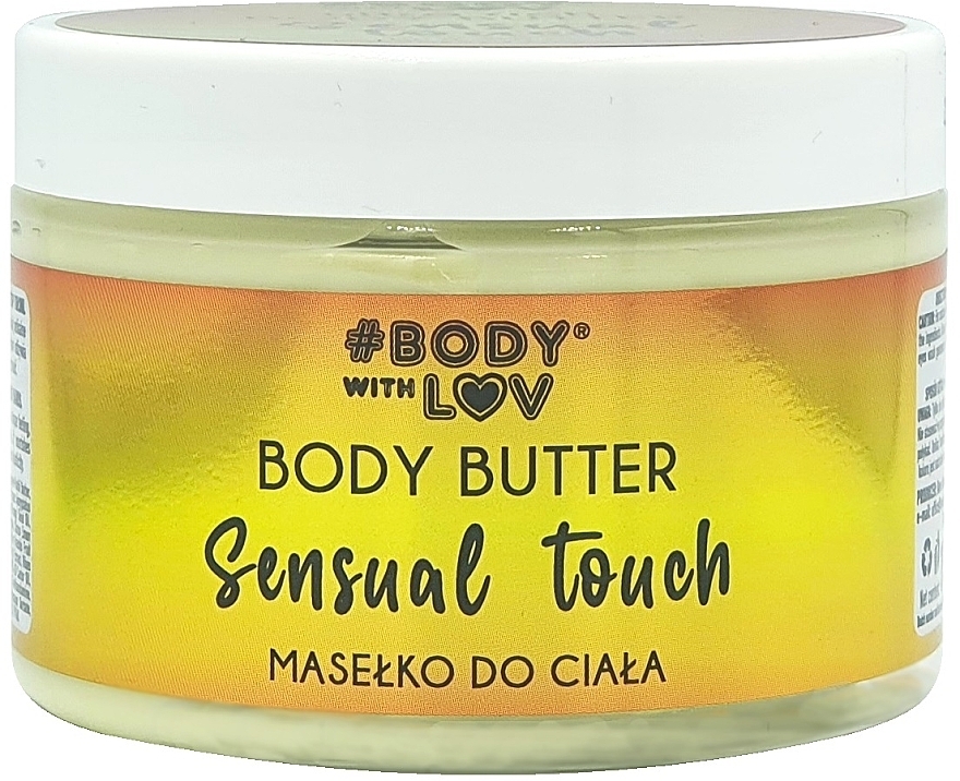 Масло для тела - Body with Love Sensual Touch Body Butter — фото N1