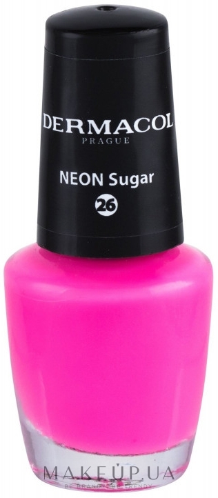 Лак для ногтей - Dermacol Neon Nail Polish — фото 26 - Sugar