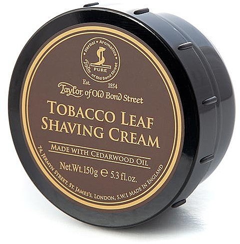 Крем для бритья "Табак" - Taylor of Old Bond Street Tobacco Leaf Shaving Cream Bowl