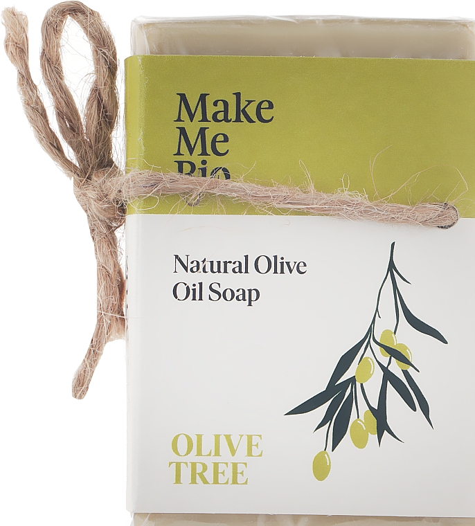 Мило з оливковою олією  - Make Me BIO Soaps — фото N1