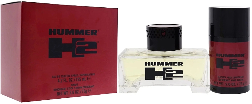 Hummer H2 - Набор (edt/125ml + deo/stick/75g) — фото N1