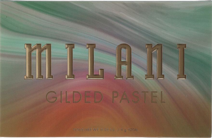 Палетка теней для век - Milani Gilded Eyeshadow Palette — фото N3