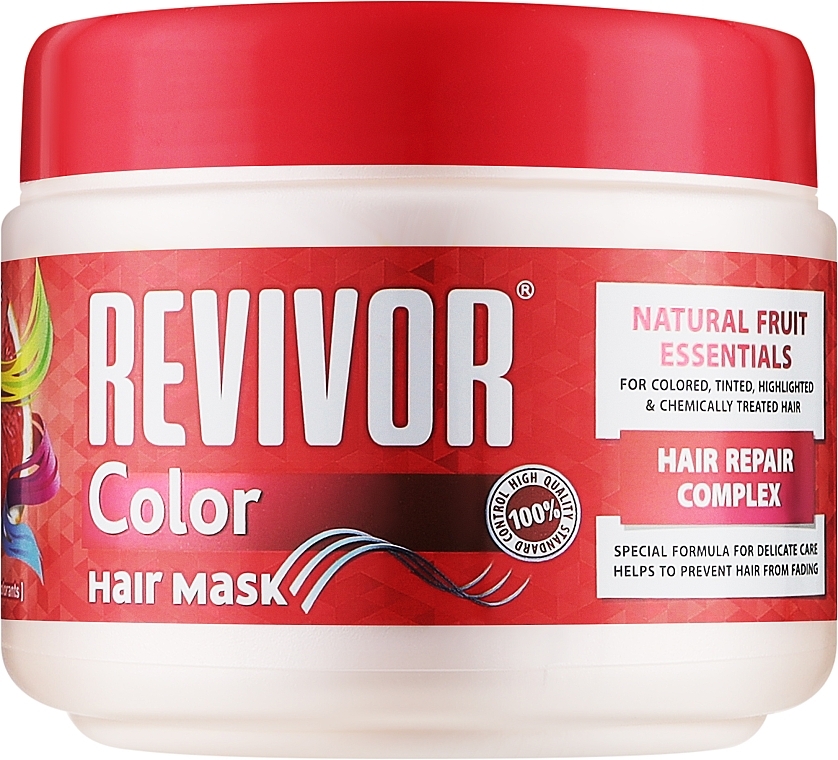 Маска для окрашенных, тонированных, мелированных и химически обработанных волос - Revivor Color Hair Mask — фото N1
