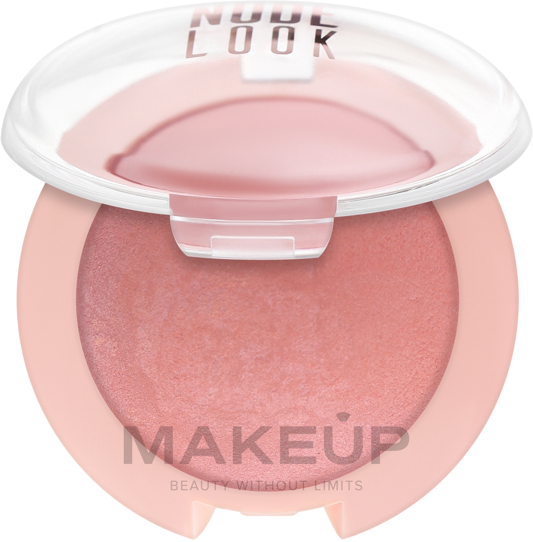 Румяна для лица - Golden Rose Nude Look Face Baked Blusher — фото Peach Nude