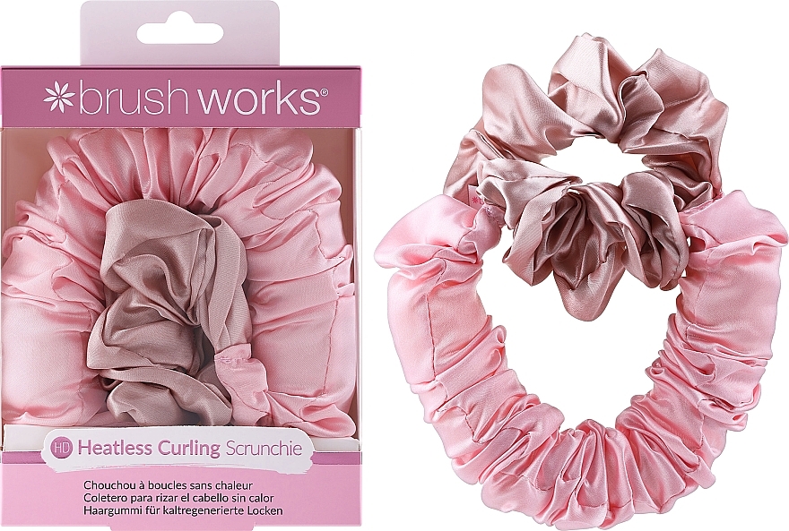 Резинка для завивки волос - Brushworks Heatless Curling Scrunchie — фото N2