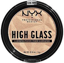 Духи, Парфюмерия, косметика Пудра-хайлайтер для лица - NYX Professional Makeup High Glass Illuminating Powder