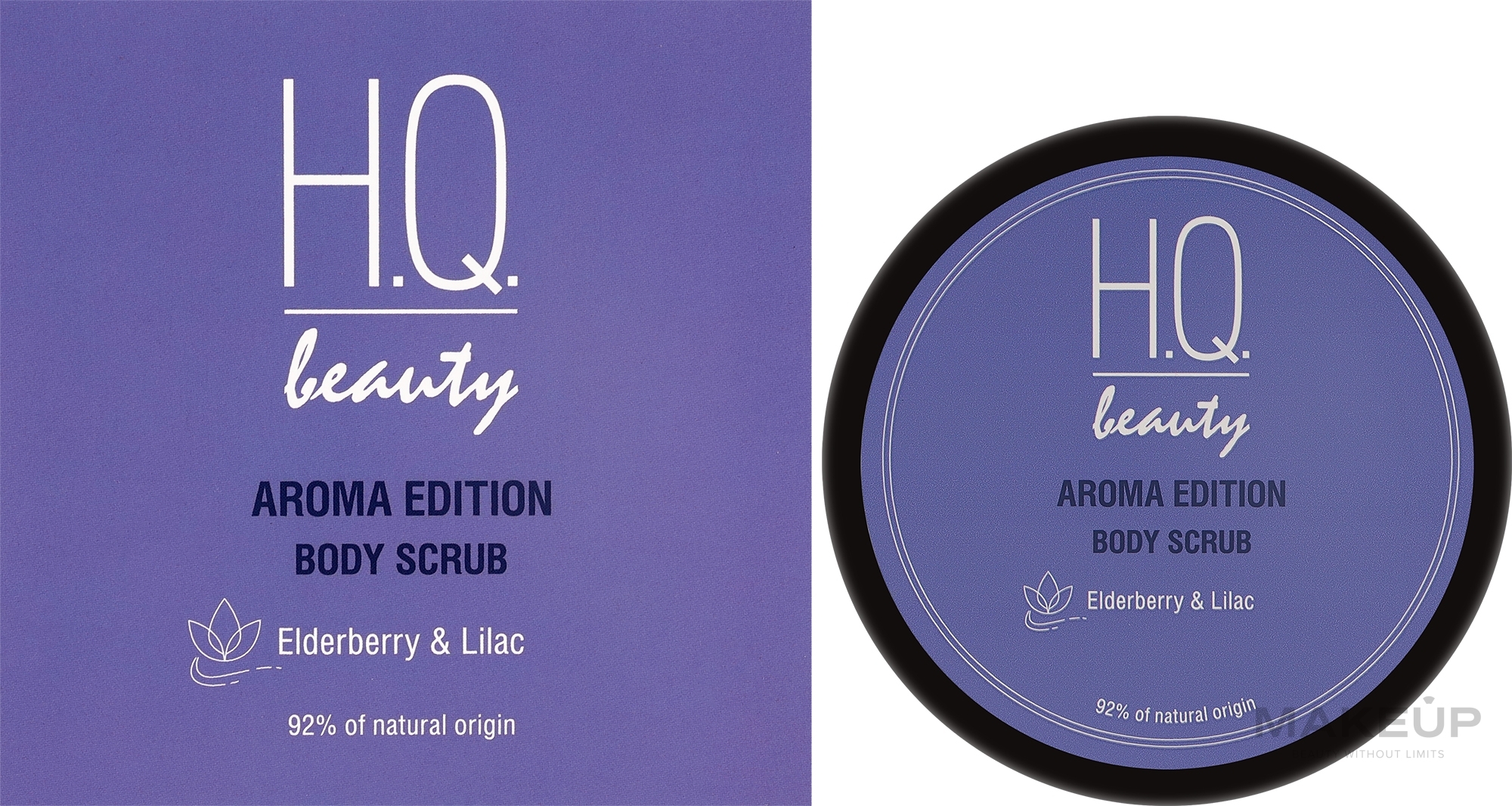 Скраб для тела "Бузина и сирень" - H.Q.Beauty Aroma Edition Body Scrub — фото 200ml