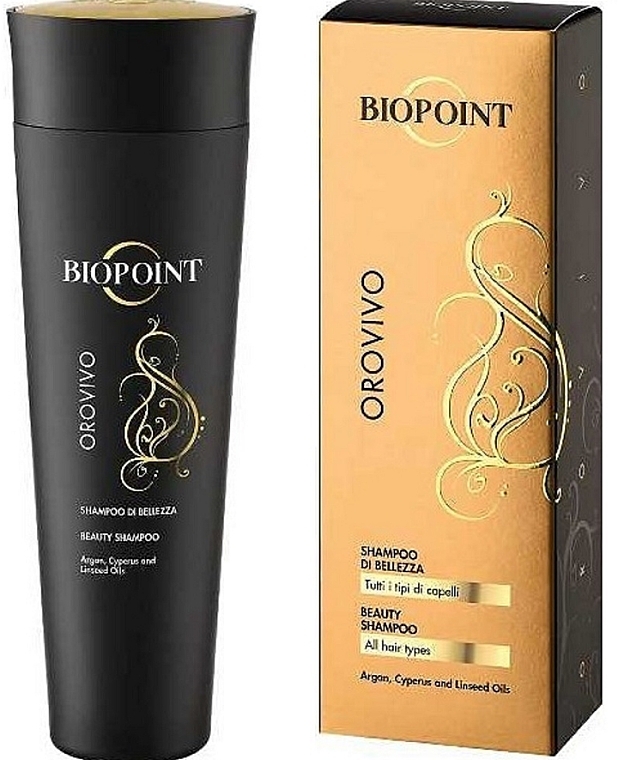 Відновлювальний шампунь для волосся - Biopoint Orovivo Shampoo di Bellezza — фото N1