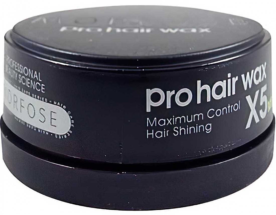 Воск для волос - Morfose Pro Hair Wax Maximum Control X5 — фото N2