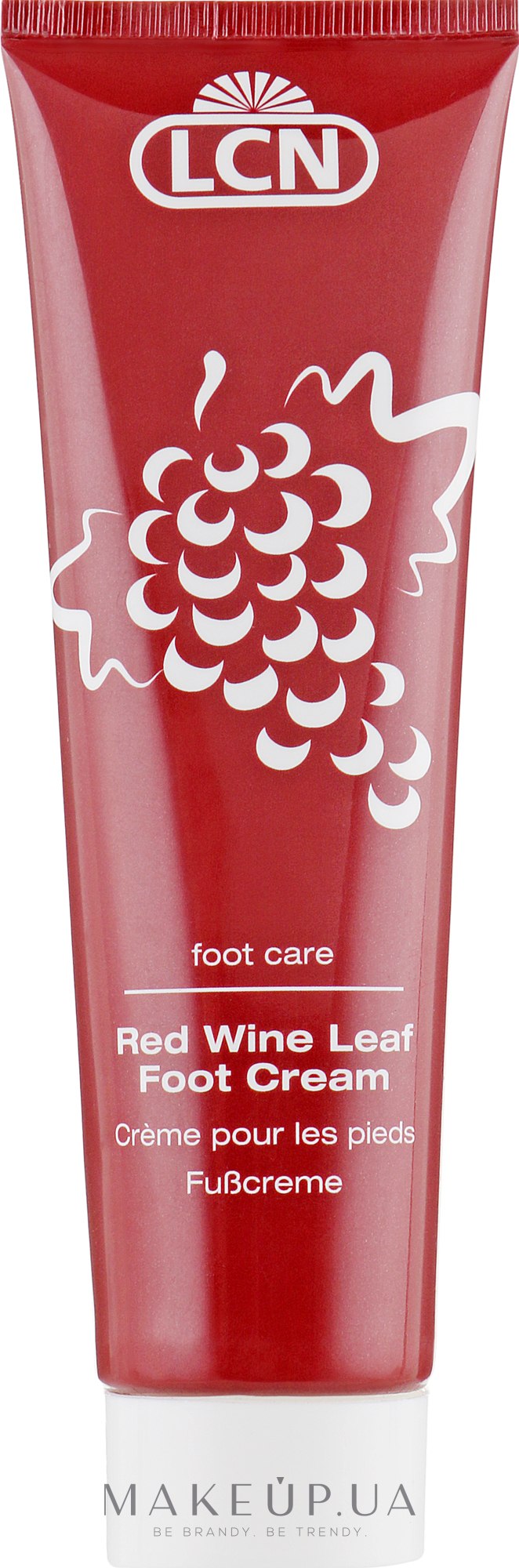 Крем для ніг - LCN Red Wine Leaf Foot Cream — фото 100ml