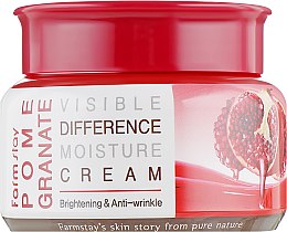 Осветляющий крем с экстрактом граната - Farmstay Pomegranate Visible Difference Moisture Cream — фото N2