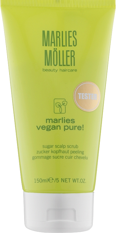Цукровий скраб для шкіри голови "Веган" - Marlies Moller Marlies Vegan Pure! Sugar Sculp Scrub (тестер) — фото N1