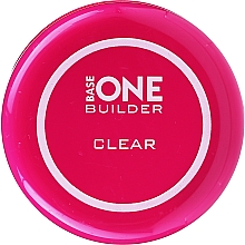 Гель для нігтів, безбарвний - Silcare Base One UV Gel Builder Clear — фото N2