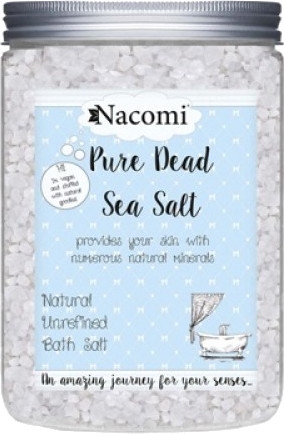 Сіль Мертвого моря для ванни - Nacomi Natural Dead Sea Salt Bath — фото N1