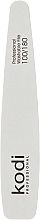 Духи, Парфюмерия, косметика Пилка для ногтей "Конусная" 100/180, белая - Kodi Professional