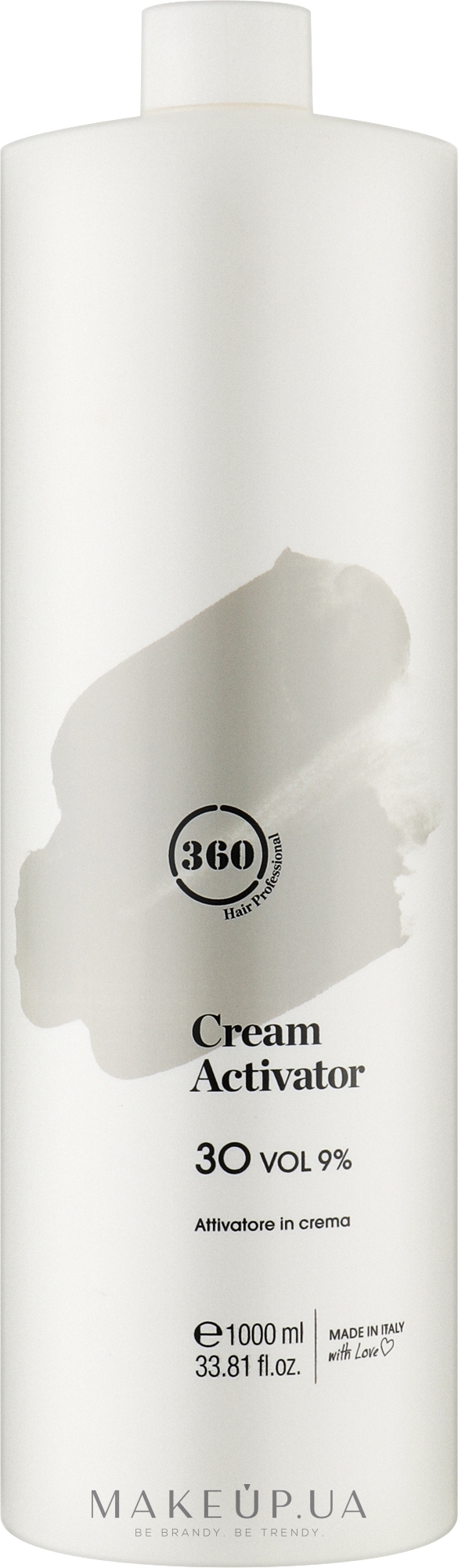 Крем-активатор 30 - 360 Cream Activator 30 Vol 9% — фото 1000ml