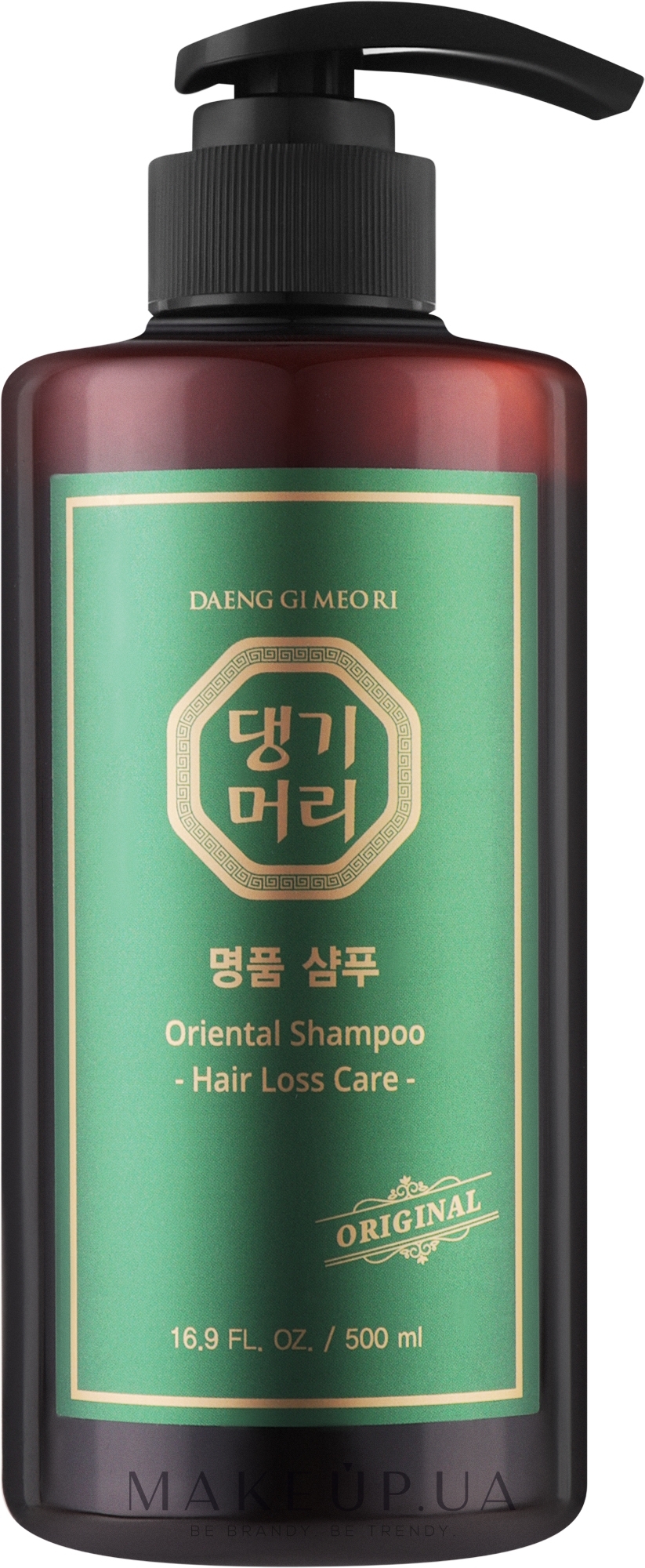 Питательный шампунь для кожи головы от перхоти - Daeng Gi Meo Ri Oriental Shampoo — фото 500ml