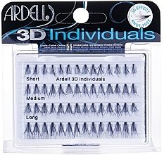 Парфумерія, косметика Набір пучкових вій - Ardell 3D Individuals Combo Pack